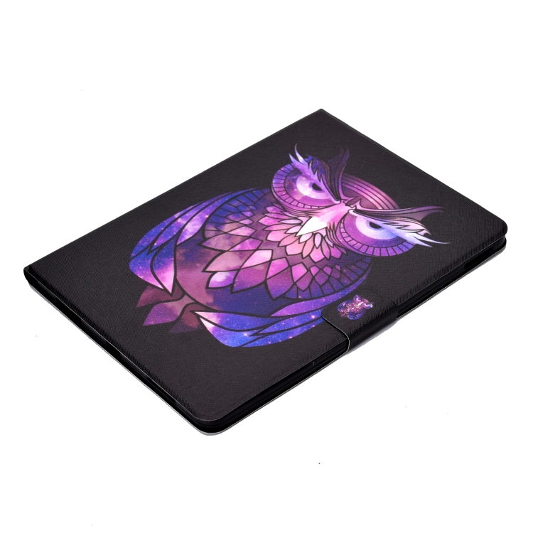 For iPad Pro 11 2020 Electric Pressed TPU Left and Right Open Flat Leather Tablet Case with Sleep Function & Card Buckle Anti-skid Strip(Owl) For iPad Pro 11 2020 Electric Pressed TPU Left and Right Open Flat Leather Tablet Case with Sleep Function & Card Buckle Anti-skid Strip(Owl)