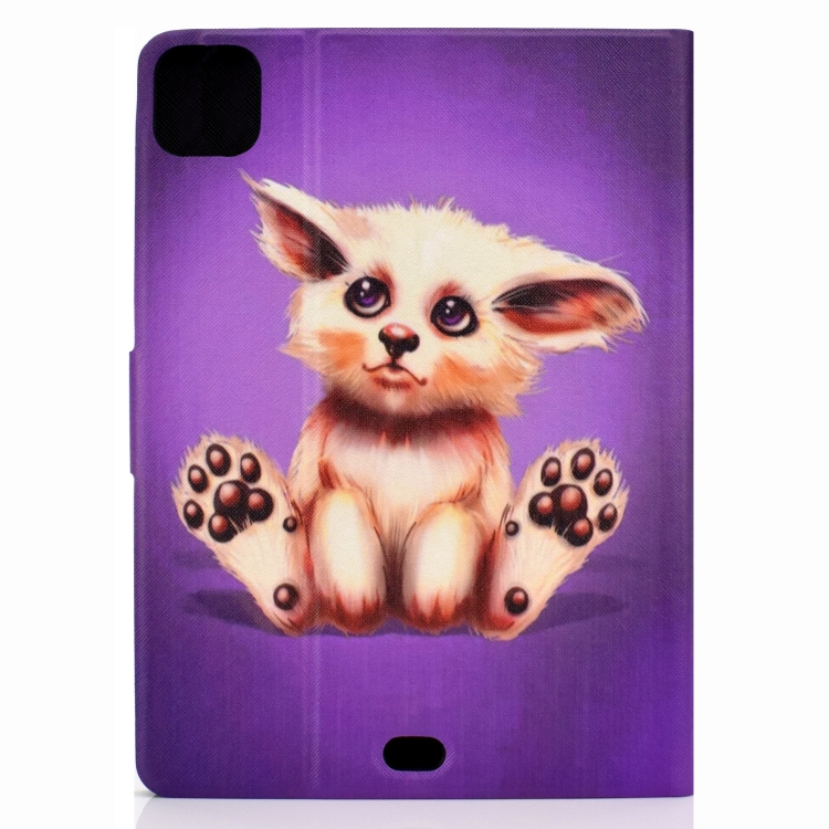 For iPad Pro 11 2020 Electric Pressed TPU Left and Right Open Flat Leather Tablet Case with Sleep Function & Card Buckle Anti-skid Strip(Golden Fox) For iPad Pro 11 2020 Electric Pressed TPU Left and Right Open Flat Leather Tablet Case with Sleep Function & Card Buckle Anti-skid Strip(Golden Fox)