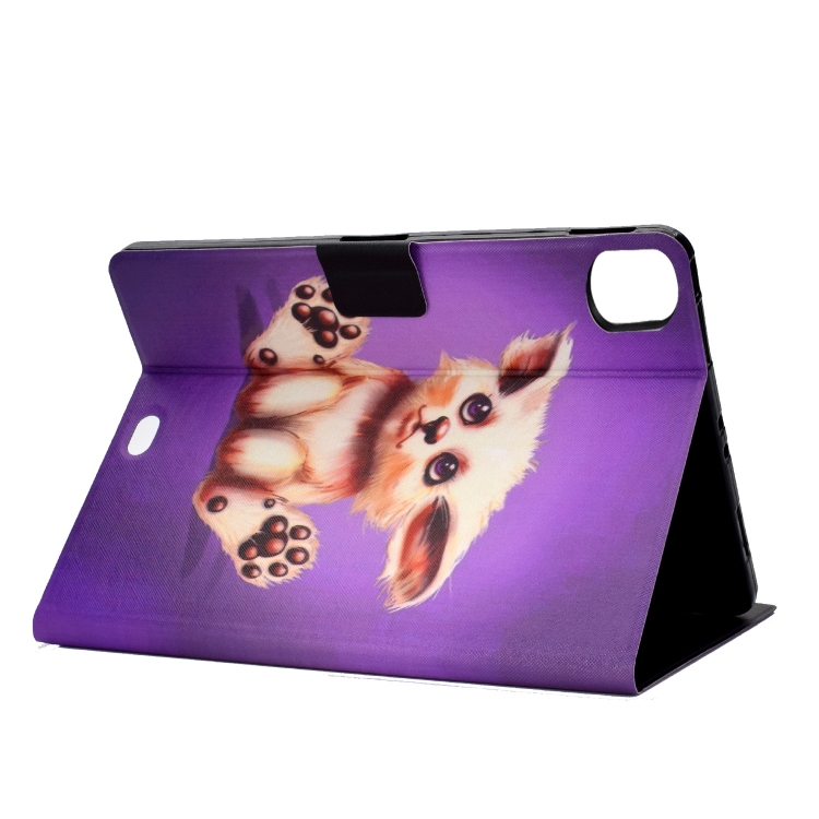 For iPad Pro 11 2020 Electric Pressed TPU Left and Right Open Flat Leather Tablet Case with Sleep Function & Card Buckle Anti-skid Strip(Golden Fox) For iPad Pro 11 2020 Electric Pressed TPU Left and Right Open Flat Leather Tablet Case with Sleep Function & Card Buckle Anti-skid Strip(Golden Fox)