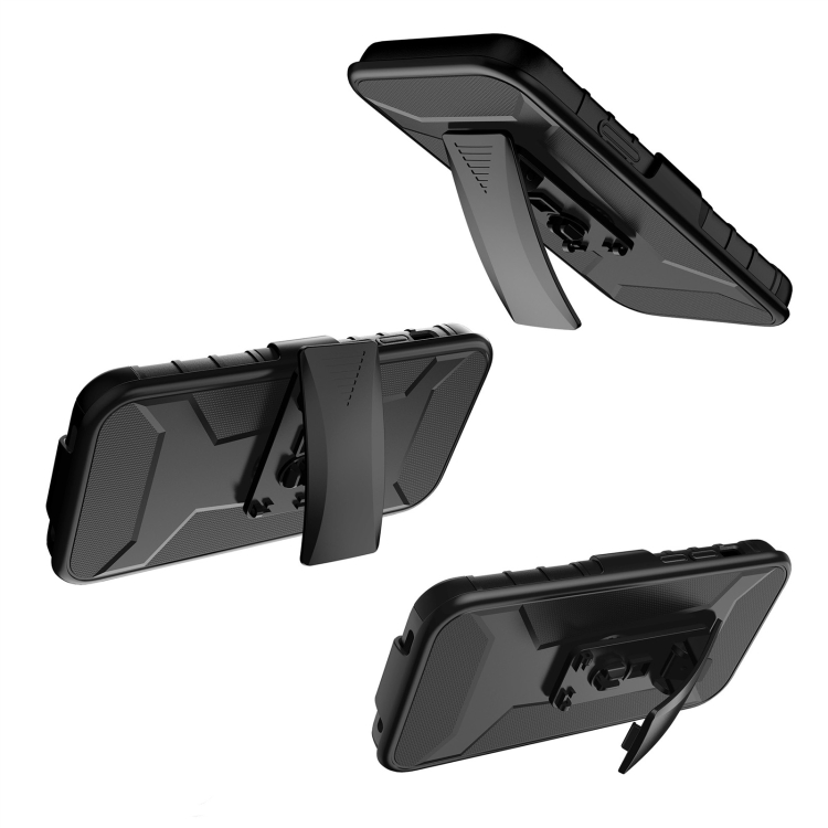 For iPhone 13 mini Back Belt Clip Phone Case (Black) For iPhone 13 mini Back Belt Clip Phone Case (Black)