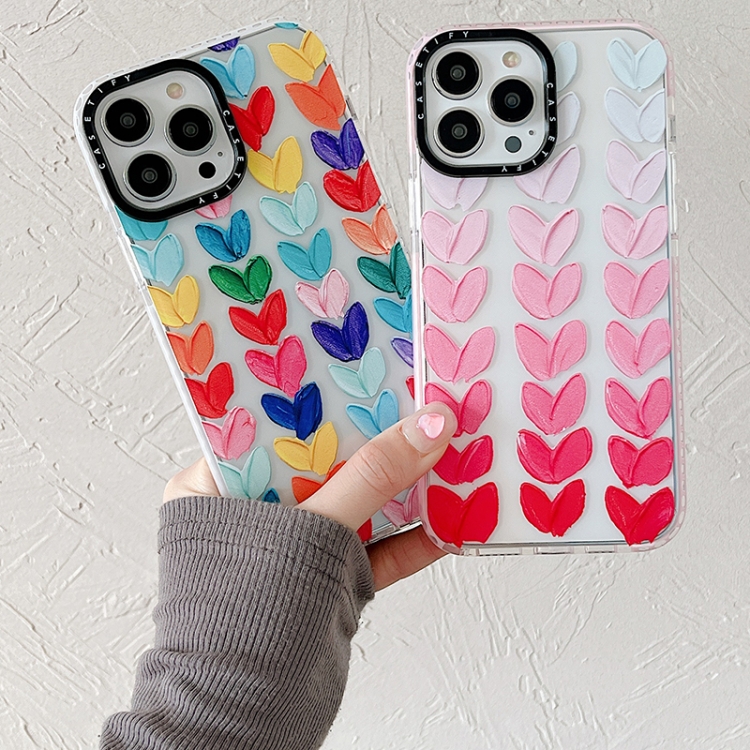 For iPhone 11 Pro Max Doodle Colorful Lvoe TPU Phone Case (Pink) For iPhone 11 Pro Max Doodle Colorful Lvoe TPU Phone Case (Pink)