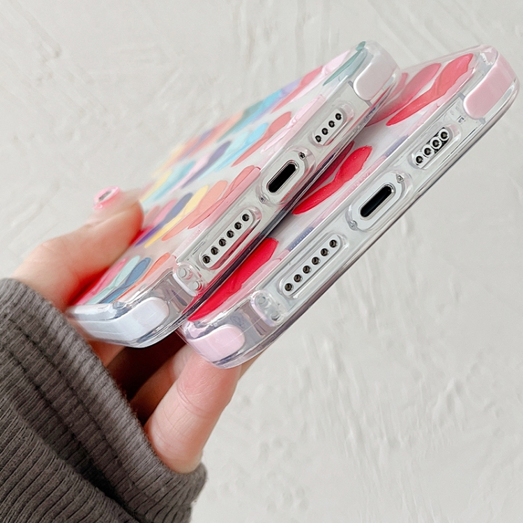 For iPhone 11 Pro Max Doodle Colorful Lvoe TPU Phone Case (Pink) For iPhone 11 Pro Max Doodle Colorful Lvoe TPU Phone Case (Pink)