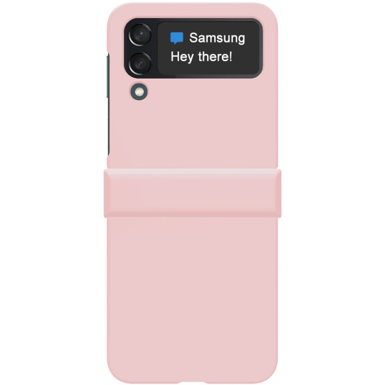 For Samsung Galaxy Z Flip4 5G IMAK JS-3 Series Colorful PC Case(Pink) For Samsung Galaxy Z Flip4 5G IMAK JS-3 Series Colorful PC Case(Pink)