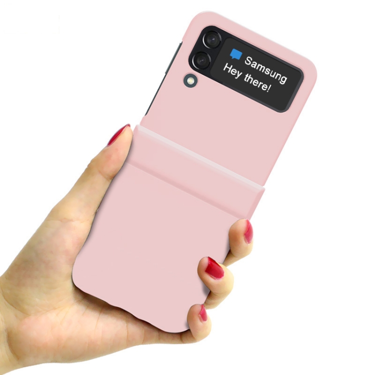 For Samsung Galaxy Z Flip4 5G IMAK JS-3 Series Colorful PC Case(Pink) For Samsung Galaxy Z Flip4 5G IMAK JS-3 Series Colorful PC Case(Pink)