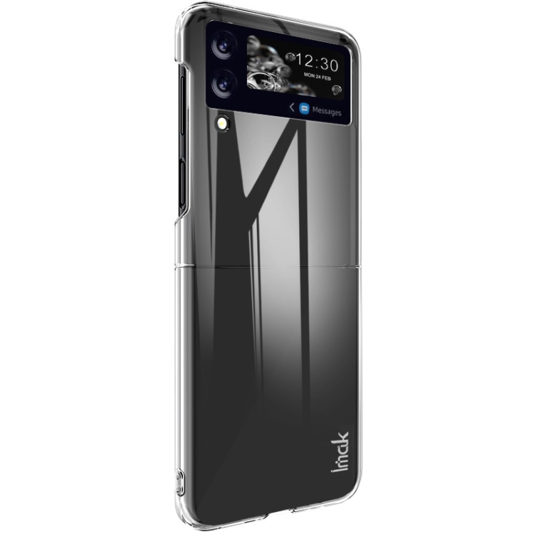 For Samsung Galaxy Z Flip4 5G IMAK Wing II Wear-resisting Crystal Pro PC Protective Phone Case For Samsung Galaxy Z Flip4 5G IMAK Wing II Wear-resisting Crystal Pro PC Protective Phone Case