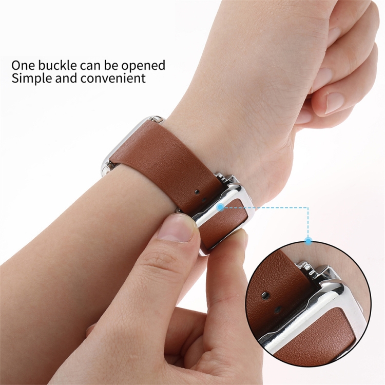 Bracelet sport en cuir et silicone pour Apple Watch Ultra 2, série