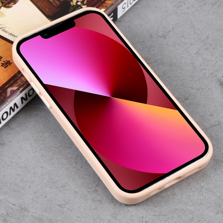 For iPhone 14 Two-color Shield TPU + PC Phone Case (Light Pink) For iPhone 14 Two-color Shield TPU + PC Phone Case (Light Pink)