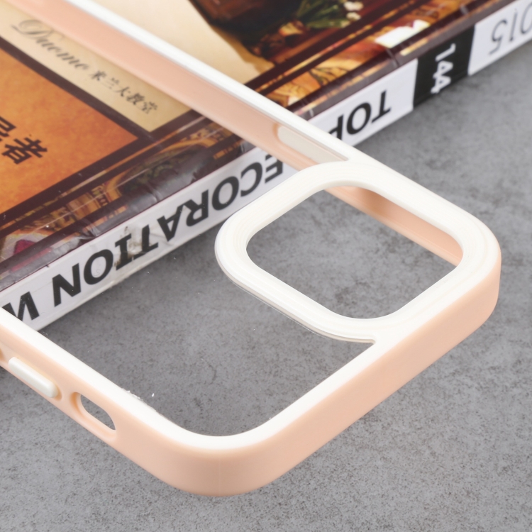For iPhone 14 Two-color Shield TPU + PC Phone Case (Light Pink) For iPhone 14 Two-color Shield TPU + PC Phone Case (Light Pink)