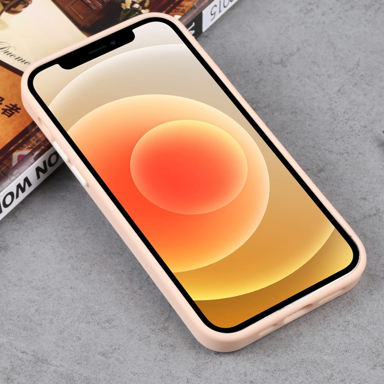 For iPhone 12 Two-color Shield TPU + PC Phone Case(Light Pink) For iPhone 12 Two-color Shield TPU + PC Phone Case(Light Pink)