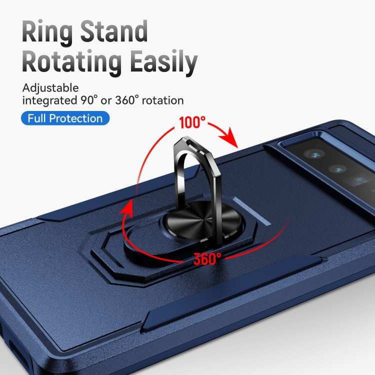 Ottpluscase For Google Pixel 7A - Military Grade Shockproof Case With Built-in Screen Protector - Foto 9