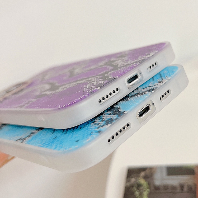 For iPhone 12 Pro Max Snake Texture Dual-side Laminating TPU Phone Case(Green) For iPhone 12 Pro Max Snake Texture Dual-side Laminating TPU Phone Case(Green)