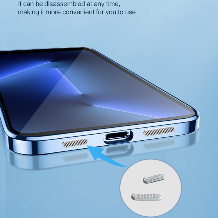 For iPhone 14 Pro 9D Plated Lens Film Clear Phone Case(Sierra Blue) For iPhone 14 Pro 9D Plated Lens Film Clear Phone Case(Sierra Blue)
