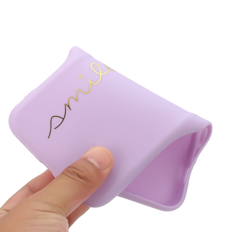For Samsung Galaxy S22 5G Gilding Line TPU Phone Case with Strap(Light Purple) For Samsung Galaxy S22 5G Gilding Line TPU Phone Case with Strap(Light Purple)
