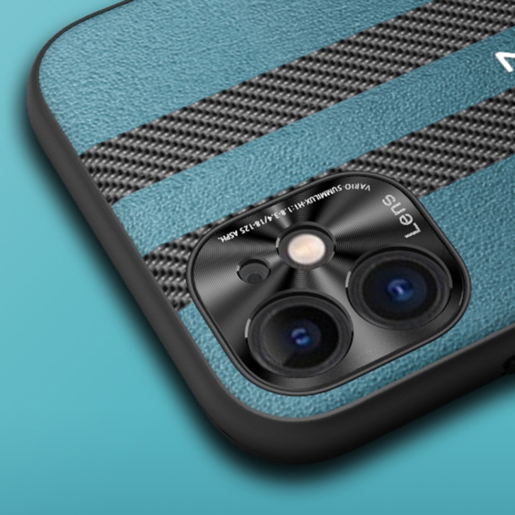 For iPhone 11 Carbon Fiber Texture Plain Leather Phone Case (Black) For iPhone 11 Carbon Fiber Texture Plain Leather Phone Case (Black)