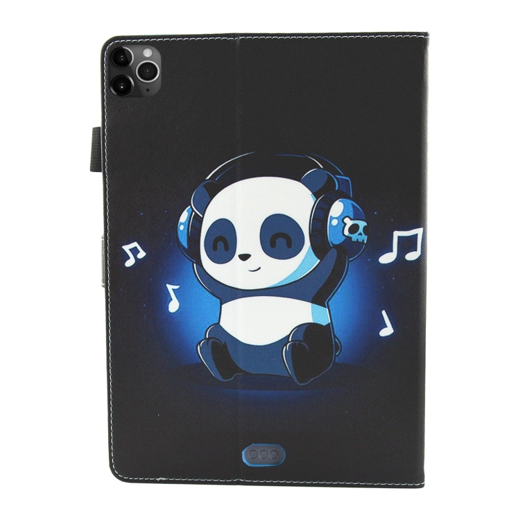 For iPad Pro 11 (2020) & (2018) Painted Pattern Tablet PC Protective Leather Case with Bracket & Card Slot & Photo Holder(Music Panda) For iPad Pro 11 (2020) & (2018) Painted Pattern Tablet PC Protective Leather Case with Bracket & Card Slot & Photo Holder(Music Panda)