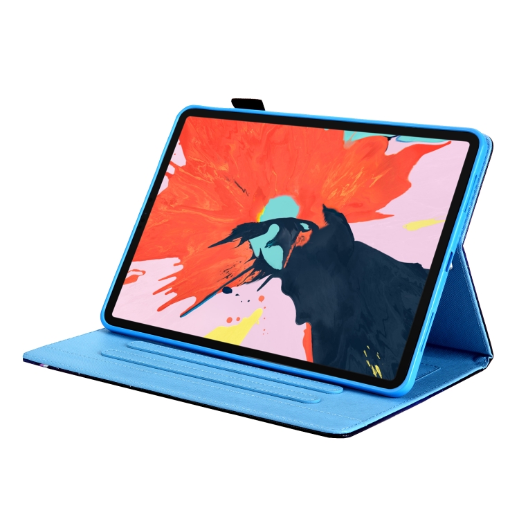For iPad Pro 11 (2020) & (2018) Painted Pattern Tablet PC Protective Leather Case with Bracket & Card Slot & Photo Holder(Music Panda) For iPad Pro 11 (2020) & (2018) Painted Pattern Tablet PC Protective Leather Case with Bracket & Card Slot & Photo Holder(Music Panda)