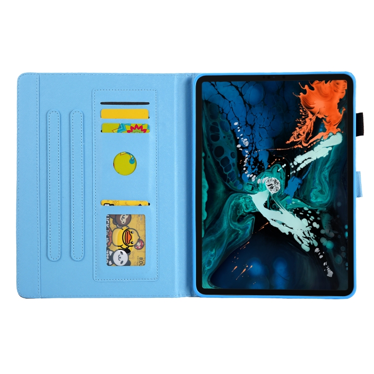 For iPad Pro 11 (2020) & (2018) Painted Pattern Tablet PC Protective Leather Case with Bracket & Card Slot & Photo Holder(Music Panda) For iPad Pro 11 (2020) & (2018) Painted Pattern Tablet PC Protective Leather Case with Bracket & Card Slot & Photo Holder(Music Panda)