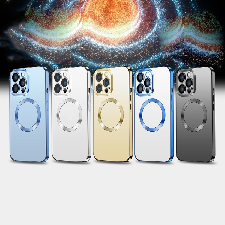 For iPhone 14 Nebula Series MagSafe Phone Case (Sierra Blue) For iPhone 14 Nebula Series MagSafe Phone Case (Sierra Blue)
