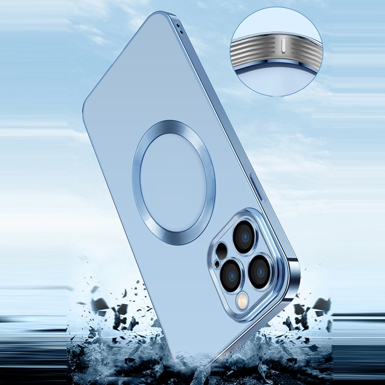 For iPhone 14 Plus Nebula Series MagSafe Phone Case (Blue) For iPhone 14 Plus Nebula Series MagSafe Phone Case (Blue)