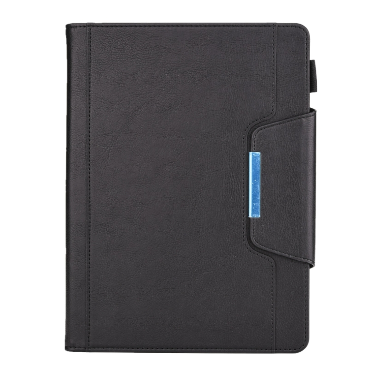 For iPad Pro 11 (2020) & (2018) Big Metal Button Business Tablet PC Protective Leather Case with Bracket & Card Slot & Photo Holder & Wallet(Black) For iPad Pro 11 (2020) & (2018) Big Metal Button Business Tablet PC Protective Leather Case with Bracket & Card Slot & Photo Holder & Wallet(Black)