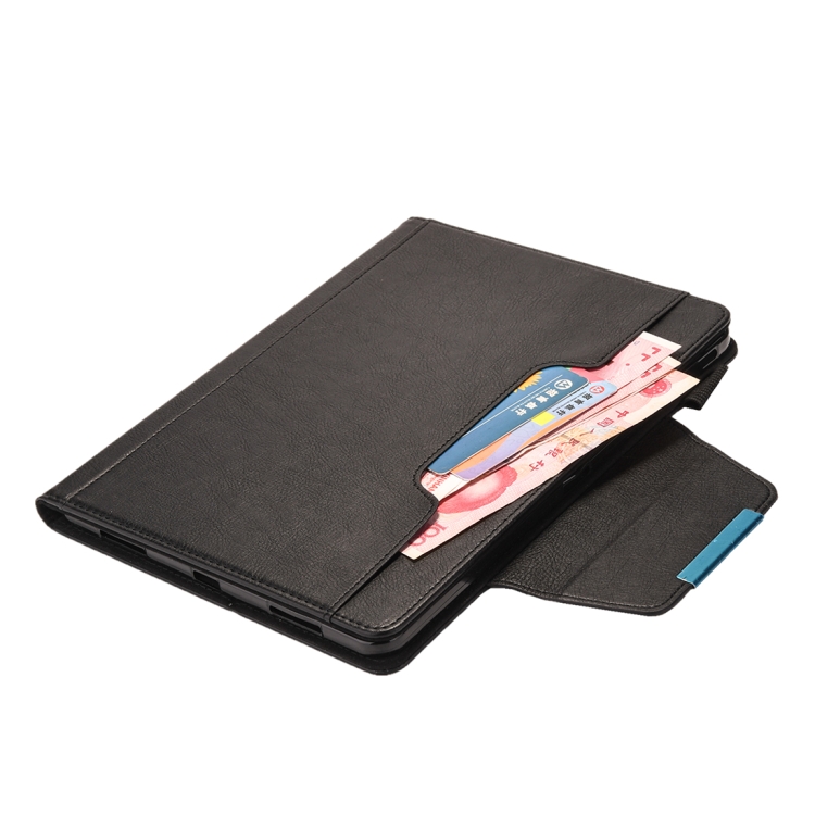 For iPad Pro 11 (2020) & (2018) Big Metal Button Business Tablet PC Protective Leather Case with Bracket & Card Slot & Photo Holder & Wallet(Black) For iPad Pro 11 (2020) & (2018) Big Metal Button Business Tablet PC Protective Leather Case with Bracket & Card Slot & Photo Holder & Wallet(Black)