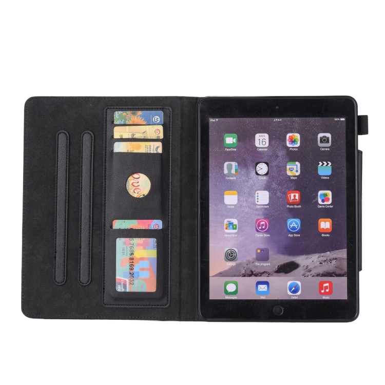 For iPad Pro 11 (2020) & (2018) Big Metal Button Business Tablet PC Protective Leather Case with Bracket & Card Slot & Photo Holder & Wallet(Black) For iPad Pro 11 (2020) & (2018) Big Metal Button Business Tablet PC Protective Leather Case with Bracket & Card Slot & Photo Holder & Wallet(Black)