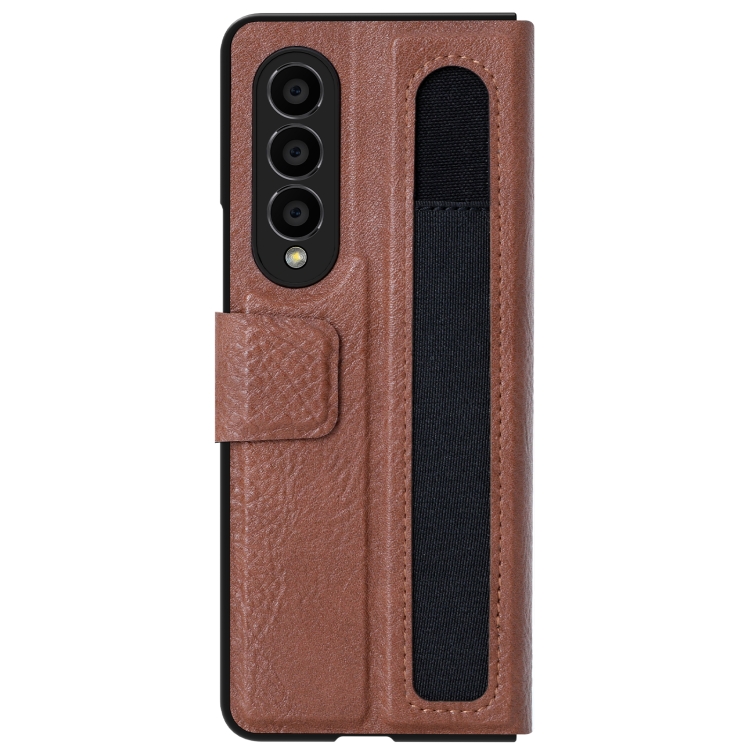 For Samsung Galaxy Z Fold4 5G NILLKIN Ogg Leather Phone Case(Brown) For Samsung Galaxy Z Fold4 5G NILLKIN Ogg Leather Phone Case(Brown)