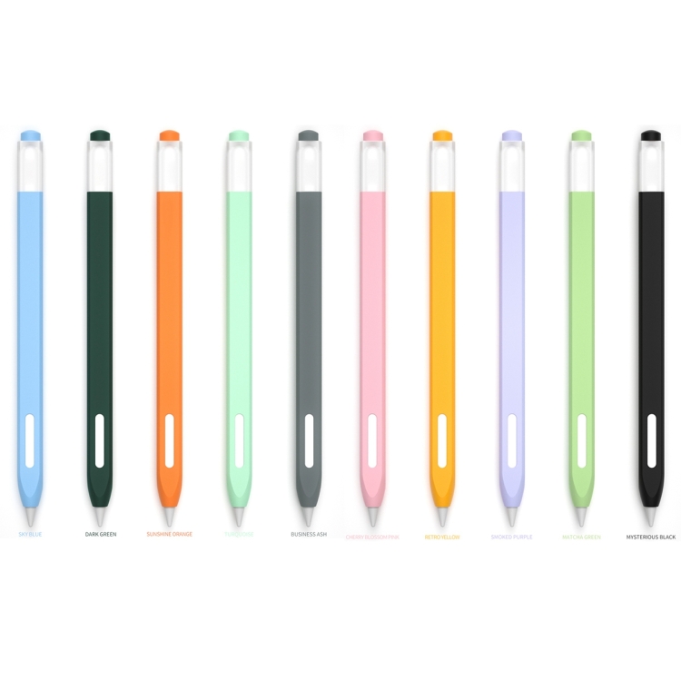 Stylus Jelly Silicone Protective Cover Short Set For Apple Pencil 2(Orange) Stylus Jelly Silicone Protective Cover Short Set For Apple Pencil 2(Orange)
