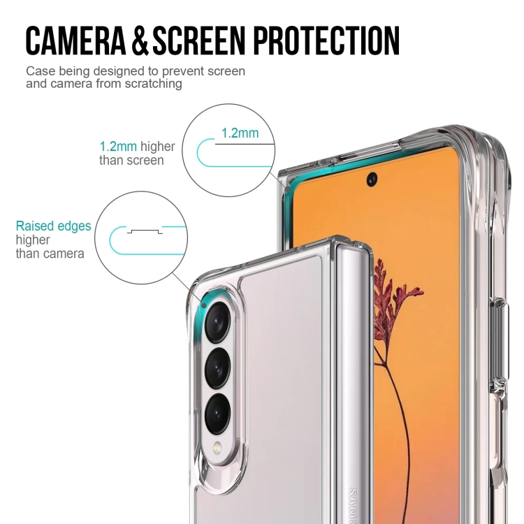 For Samsung Galaxy Z Fold4 TPU + PC Shockproof Phone Case For Samsung Galaxy Z Fold4 TPU + PC Shockproof Phone Case
