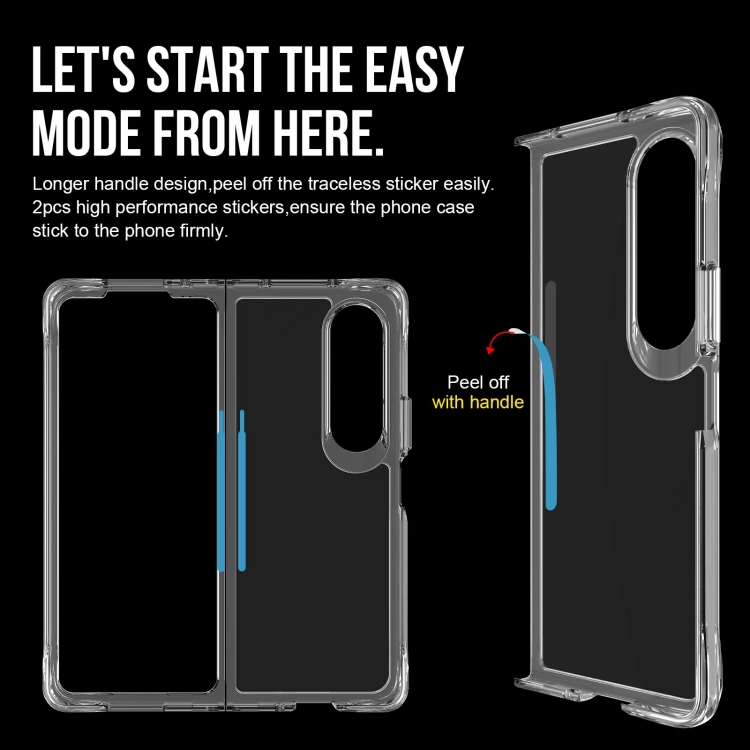 For Samsung Galaxy Z Fold4 TPU + PC Shockproof Phone Case For Samsung Galaxy Z Fold4 TPU + PC Shockproof Phone Case