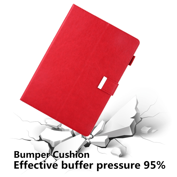 For iPad Pro 11 (2020) & (2018) Small Metal Button Magnetic Attraction Tablet PC Protective Leather Case with Deformable Bracket & Handle & Card Slots & Pen Slot & Sleep / Wake-up Function(Red) For iPad Pro 11 (2020) & (2018) Small Metal Button Magnetic Attraction Tablet PC Protective Leather Case with Deformable Bracket & Handle & Card Slots & Pen Slot & Sleep / Wake-up Function(Red)