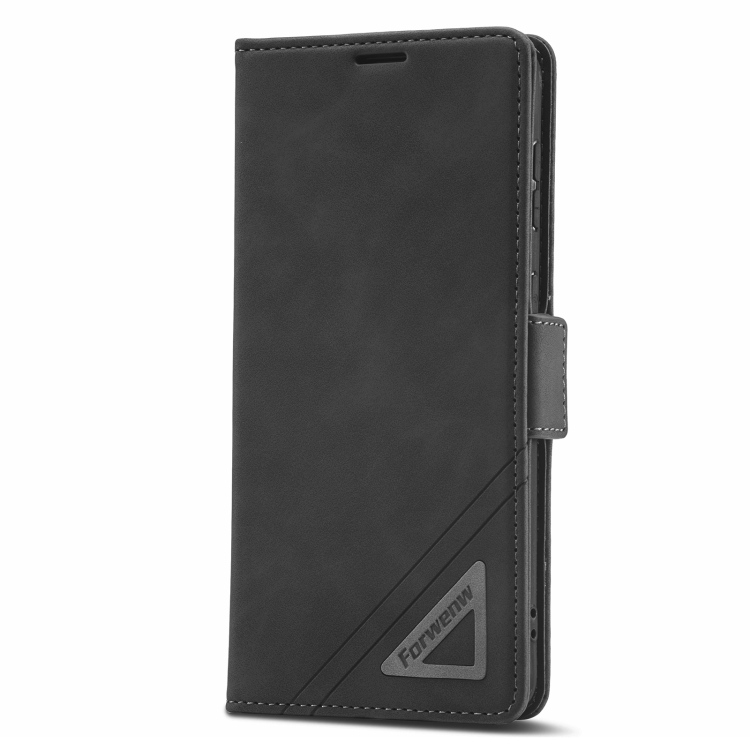 For Samsung Galaxy S21+ 5G Forwenw Dual-side Buckle Leather Phone Case(Black) For Samsung Galaxy S21+ 5G Forwenw Dual-side Buckle Leather Phone Case(Black)