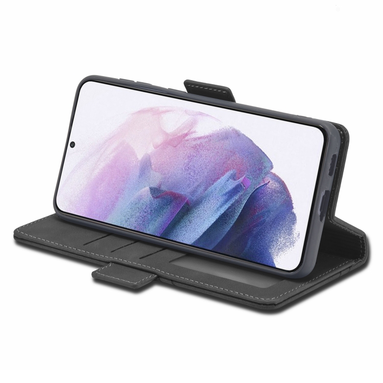 For Samsung Galaxy S21+ 5G Forwenw Dual-side Buckle Leather Phone Case(Black) For Samsung Galaxy S21+ 5G Forwenw Dual-side Buckle Leather Phone Case(Black)
