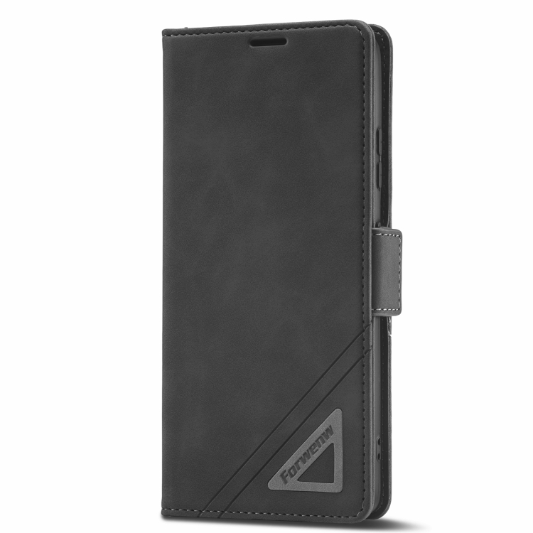 For Samsung Galaxy S21 Ultra 5G Forwenw Dual-side Buckle Leather Phone Case(Black) For Samsung Galaxy S21 Ultra 5G Forwenw Dual-side Buckle Leather Phone Case(Black)
