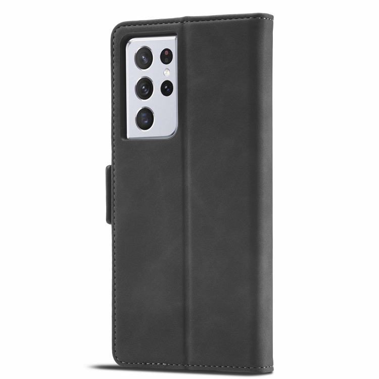 For Samsung Galaxy S21 Ultra 5G Forwenw Dual-side Buckle Leather Phone Case(Black) For Samsung Galaxy S21 Ultra 5G Forwenw Dual-side Buckle Leather Phone Case(Black)