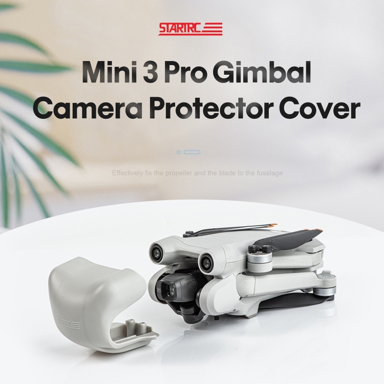 Tapas de lentes Sensor de visión Cubierta de parasol para DJI Mini 3 Pro (Gris) - 3