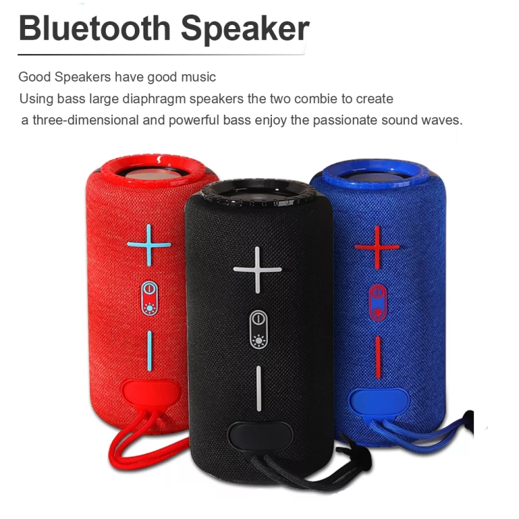 Altavoz Inalámbrico Bluetooth Estéreo con Luces RGB TG-639