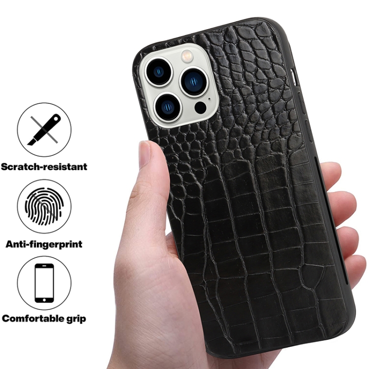 For iPhone 11 Pro Max Crossbody Lanyard Crocodile Texture Phone Case (Black) For iPhone 11 Pro Max Crossbody Lanyard Crocodile Texture Phone Case (Black)