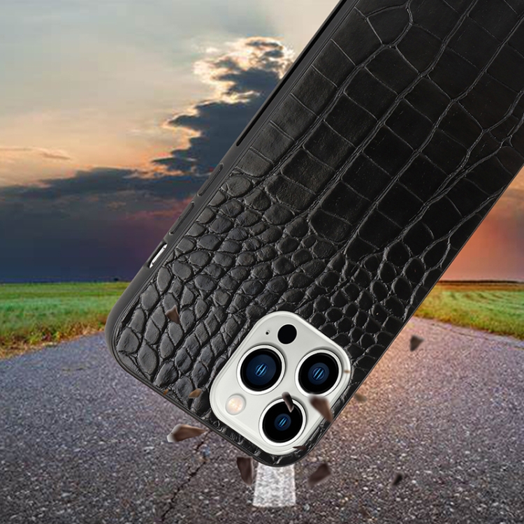 For iPhone 11 Pro Max Crossbody Lanyard Crocodile Texture Phone Case (Black) For iPhone 11 Pro Max Crossbody Lanyard Crocodile Texture Phone Case (Black)