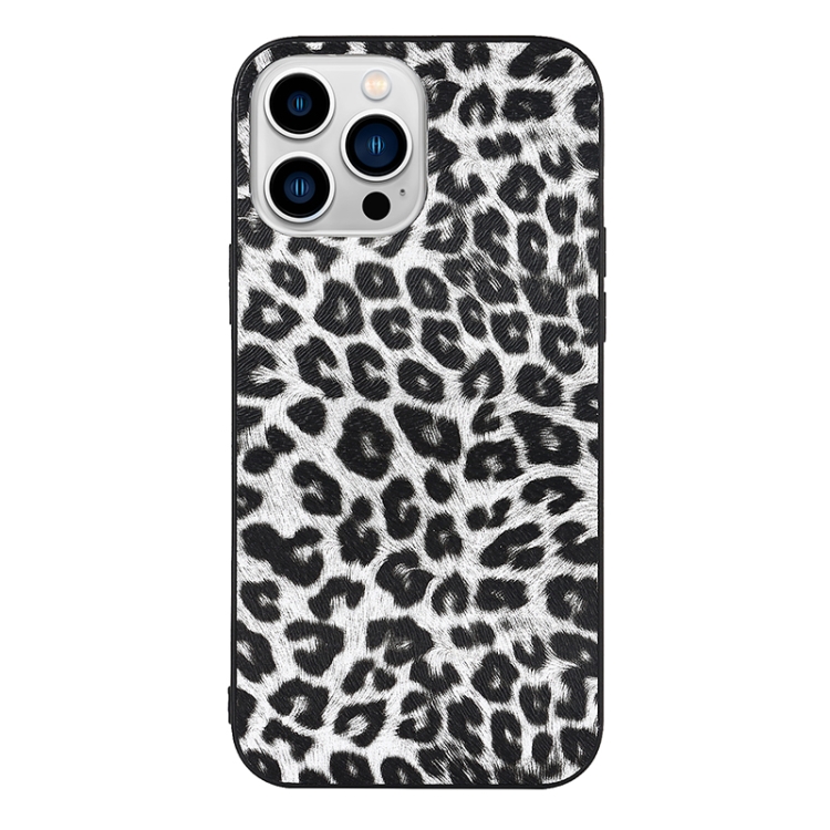 For iPhone 11 Pro TPU Leather Phone Case (White Leopard Texture) For iPhone 11 Pro TPU Leather Phone Case (White Leopard Texture)