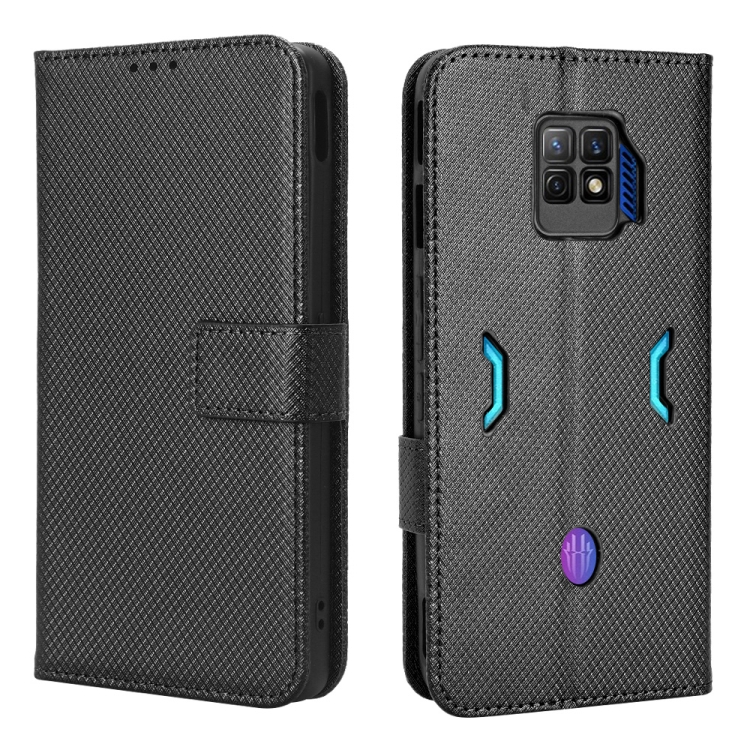 IDEWEI For ZTE Blade A53 Pro Case PU Leather Cellphone Cover