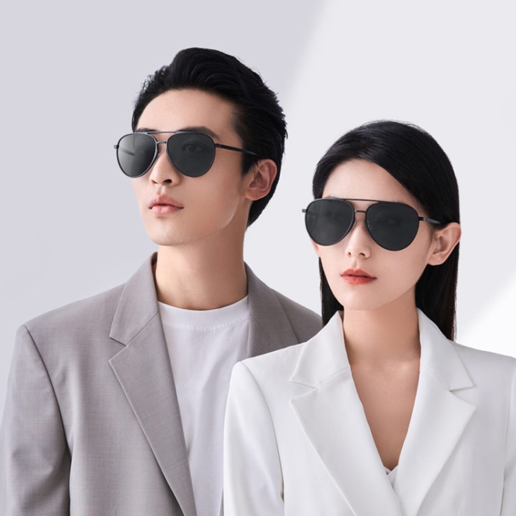 Original Xiaomi Mijia Luke UV400 Polarized Sunglasses(Grey) - 6