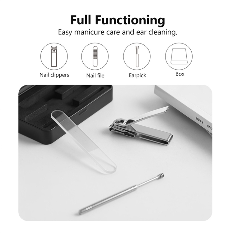 Xiaomi No Splash Nail Clipper Cutter Cleaner Toenail Manicure