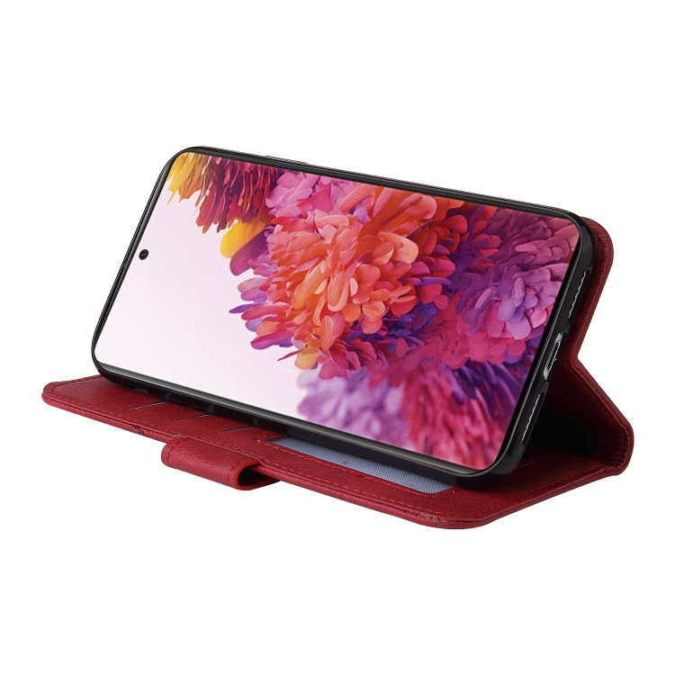 For Samsung Galaxy S21 Ultra 5G GQUTROBE Right Angle Leather Phone Case(Red) For Samsung Galaxy S21 Ultra 5G GQUTROBE Right Angle Leather Phone Case(Red)
