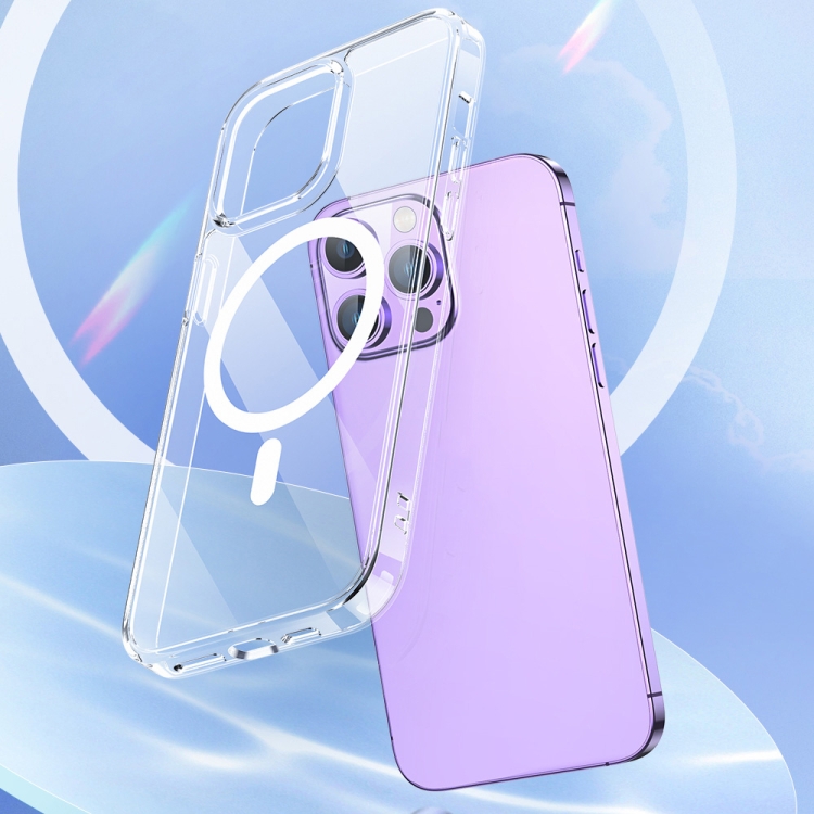 For iPhone 14 Pro Max TOTUDESIGN AA-160 Crystal Shield Series MagSafe Case (Transparent) For iPhone 14 Pro Max TOTUDESIGN AA-160 Crystal Shield Series MagSafe Case (Transparent)