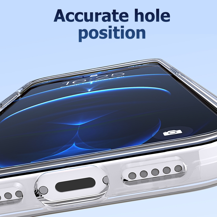 Fine Hole Phone Case For iPhone 13(Shining Black) Fine Hole Phone Case For iPhone 13(Shining Black)