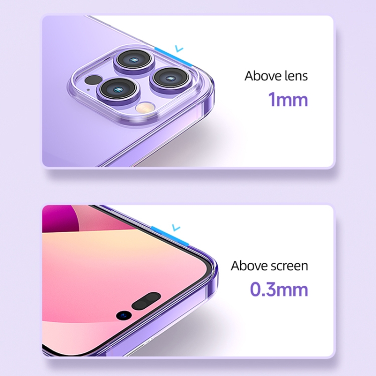 For iPhone 14 USAMS US-BH795 Primary Series TPU Phone Case (Transparent) For iPhone 14 USAMS US-BH795 Primary Series TPU Phone Case (Transparent)