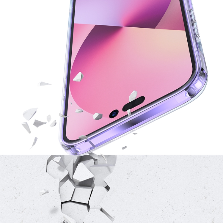 For iPhone 14 Plus USAMS US-BH801 Ice Magnet Series Magsafe Phone Case (Transparent) For iPhone 14 Plus USAMS US-BH801 Ice Magnet Series Magsafe Phone Case (Transparent)