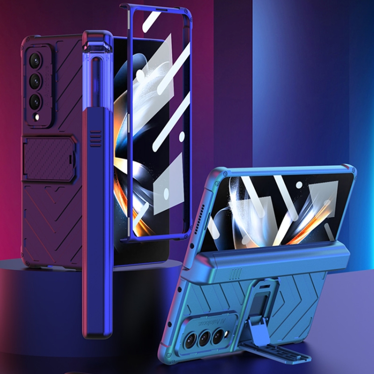 For Samsung Galaxy Z Fold4 GKK Integrated Armor Flip Phone