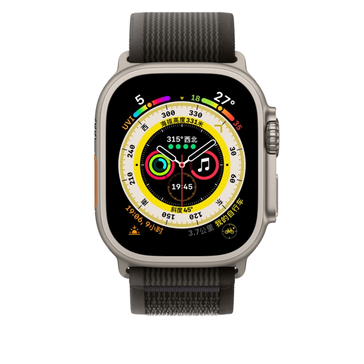 尼龙表带适用于Apple Watch Ultra 49mm / Series 8&7 45mm / SE